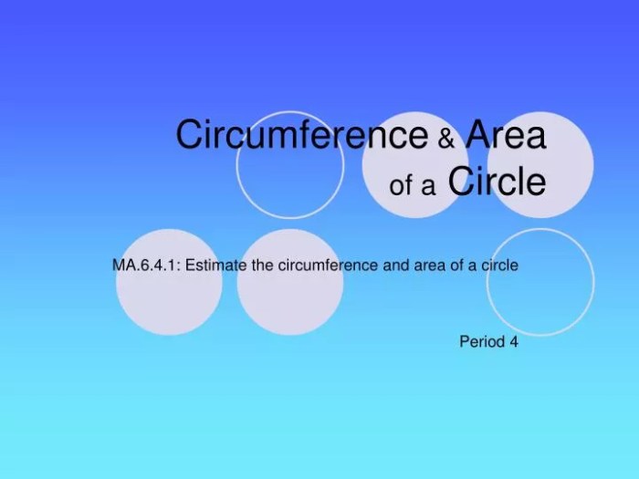 Area circumference & arcs coloring activity