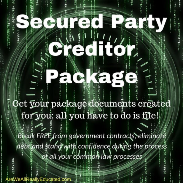 How to buy a car as a secured party creditor